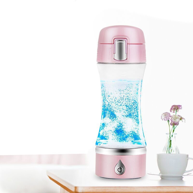 Generator de apa ionizata hidrogenata, 350 ml, H2 concentratie 1.3 PPM, USB, GoMax - imagine 6